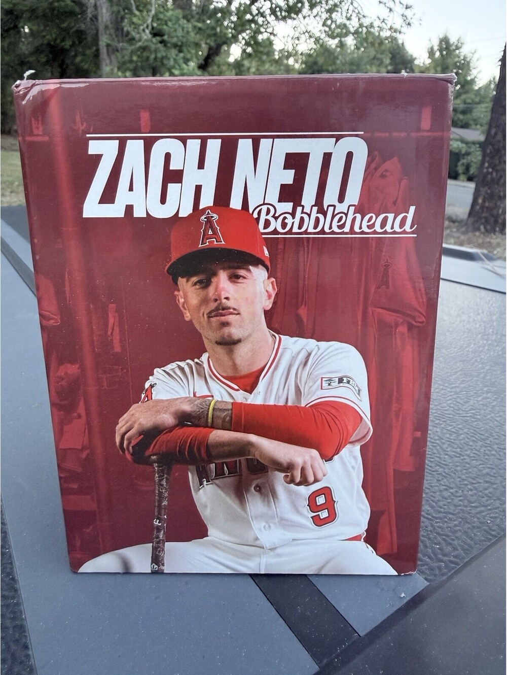 Zach Neto Angels Bobblehead, NEW IN-BOX, 2026 Stadium Giveaway, unopened